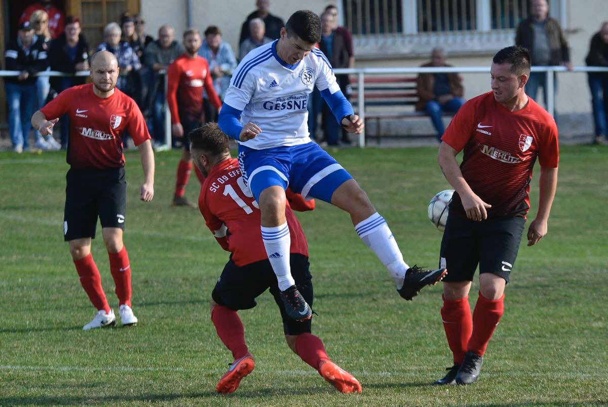 Punktspiel in Effelder am 21.10.2018